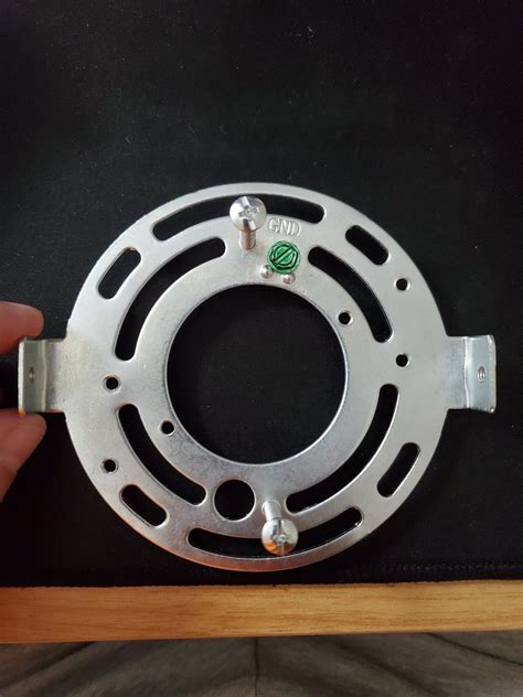 light fixture mount won't fit junction box|junction box mount bracket.